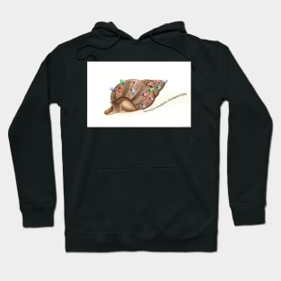 Giant African Land Snail Christmas Hoodie